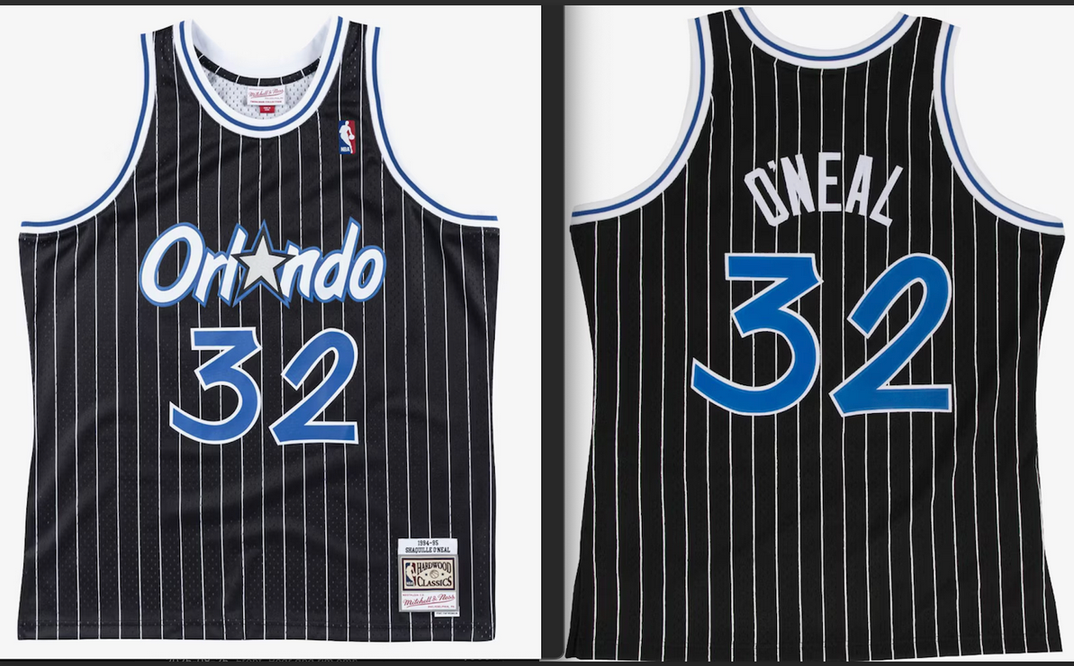 2025 Men NBA Orlando Magic #32 O Neal black jersey->orlando magic->NBA Jersey